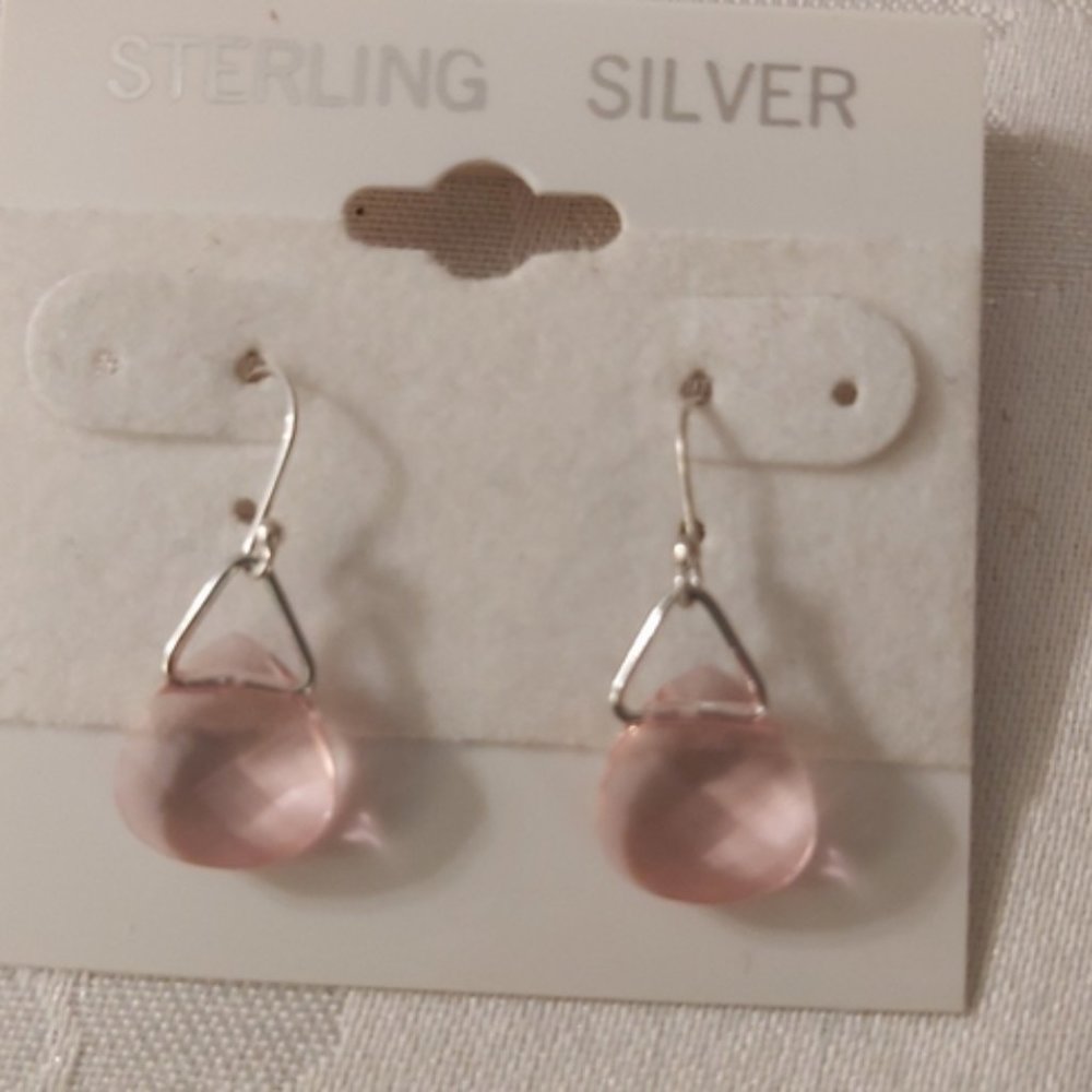 Swarovski Crystal Silver Earrings